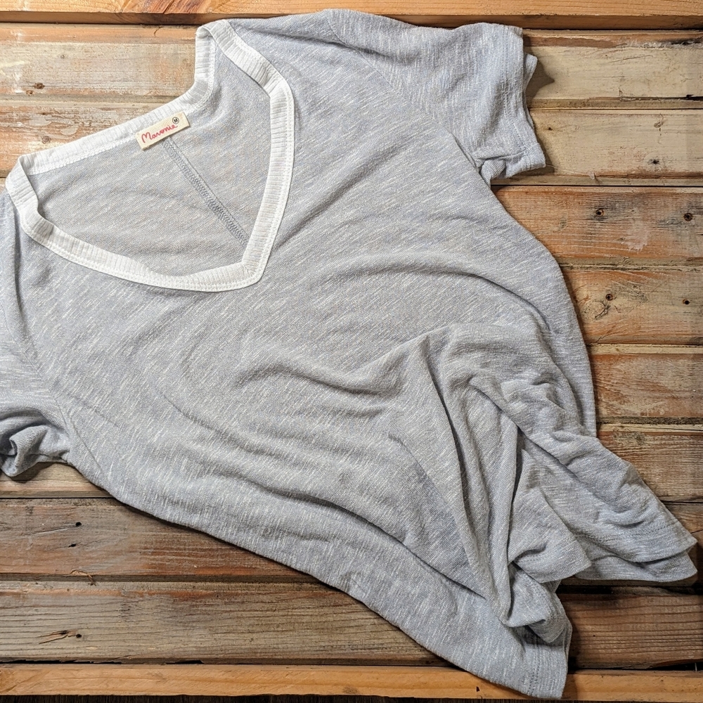 Maronie short sleeve Medium Heather Gray